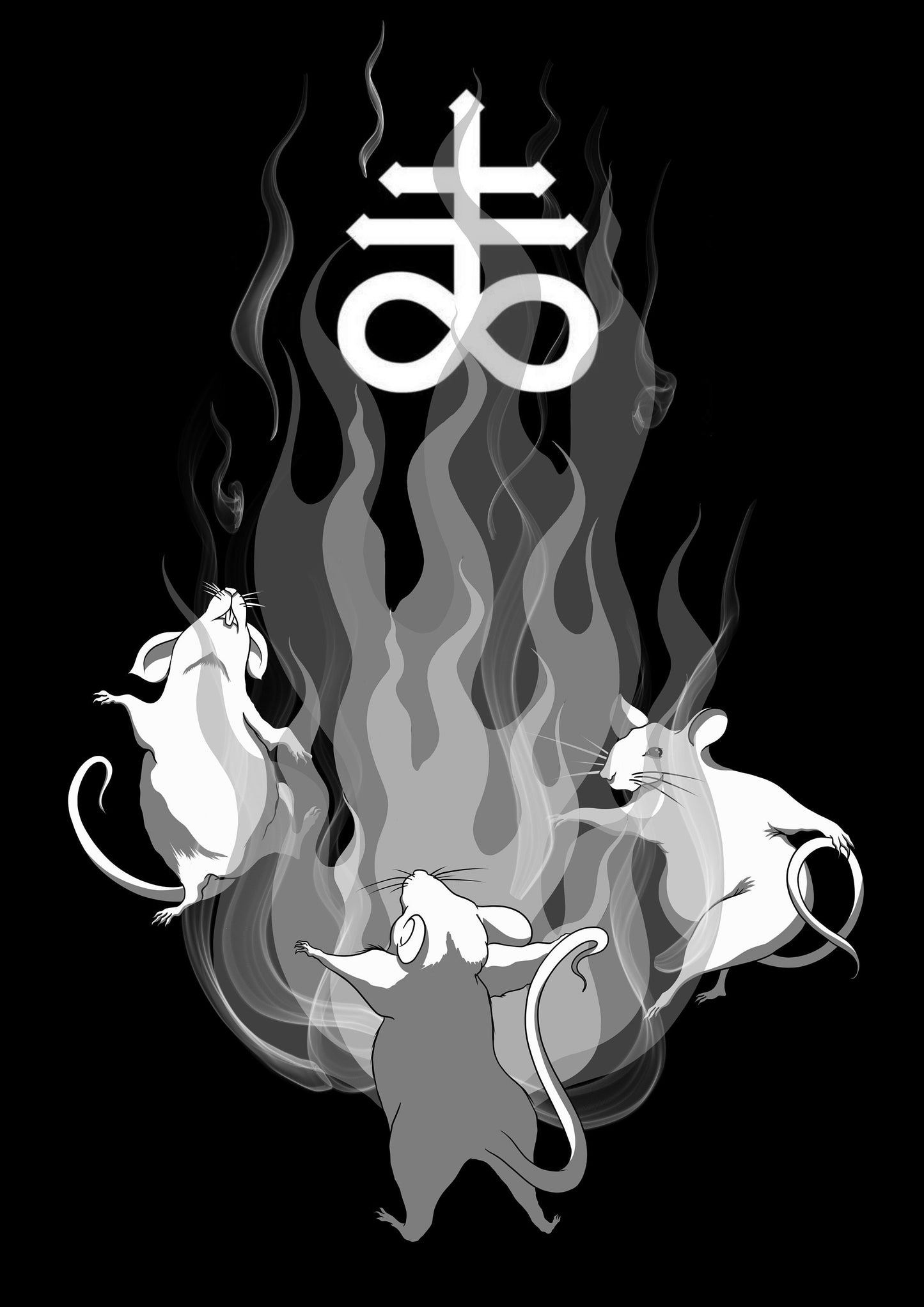 "Dances With Rats" Print LIMITED EDITION