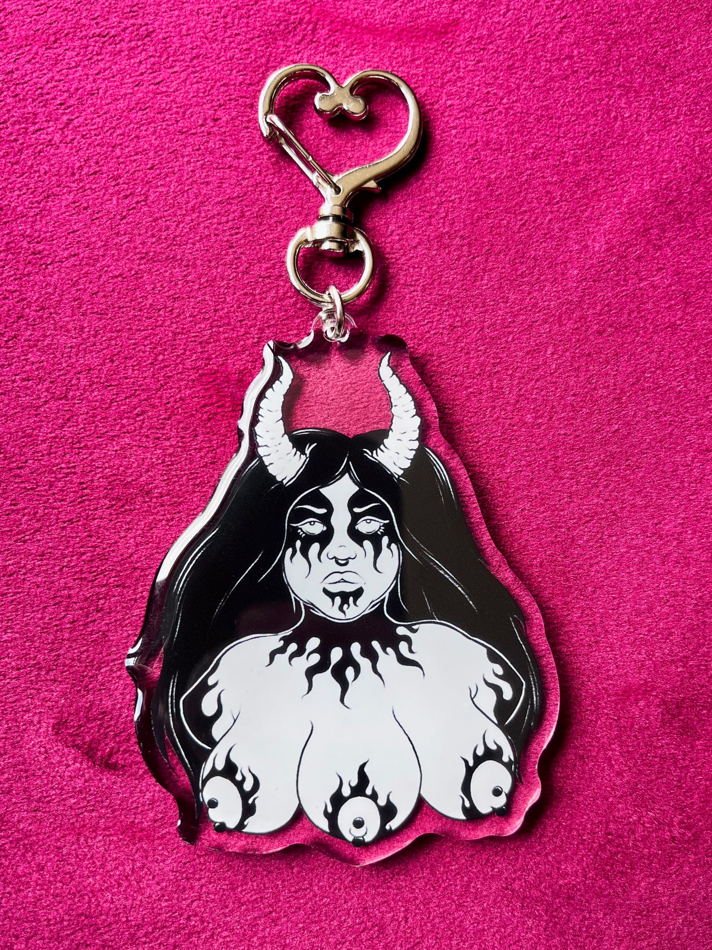 Three Tits Keychain