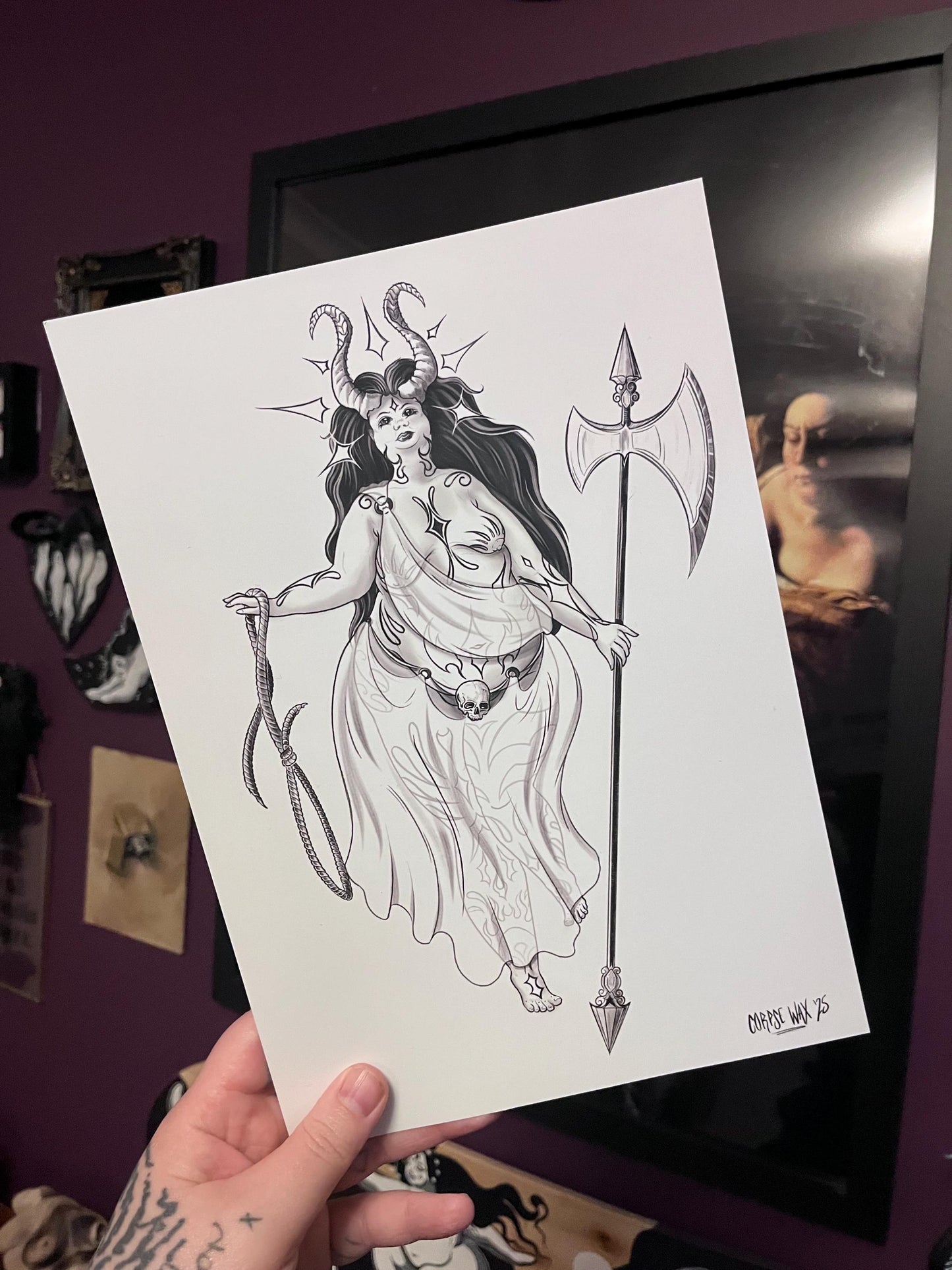 "The Executioner's Daughter" Print LIMITED EDITION