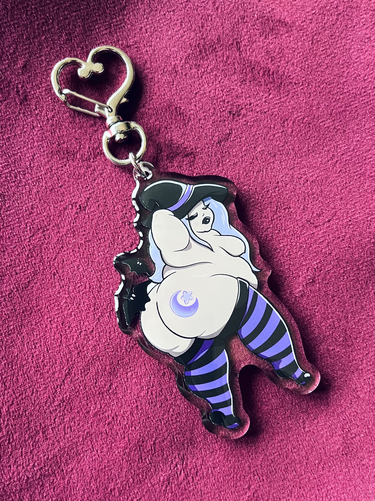Cassandra the Witch Keychain
