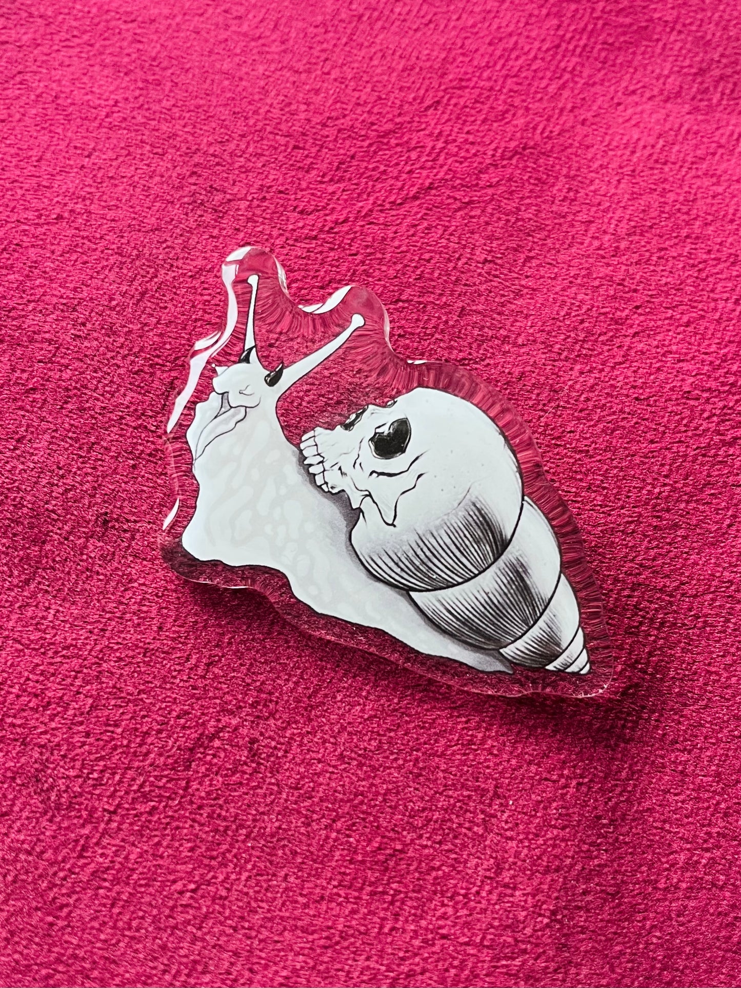 Snull (Snail-Skull) Pin