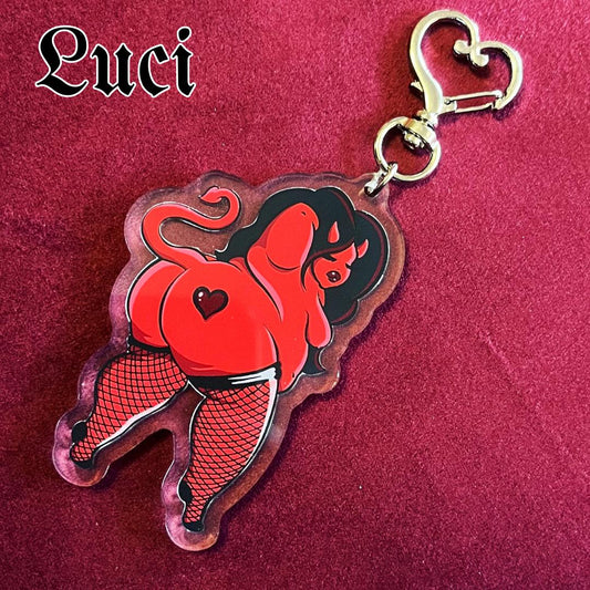 Luci the Devil Keychain