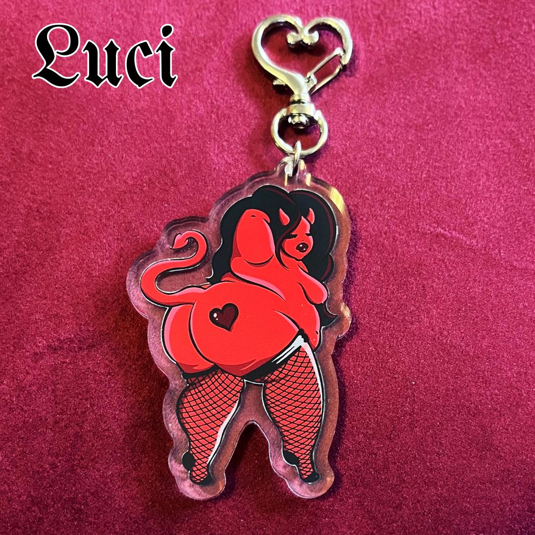 Luci the Devil Keychain
