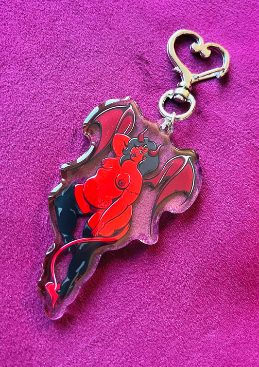 Succubus Keychain
