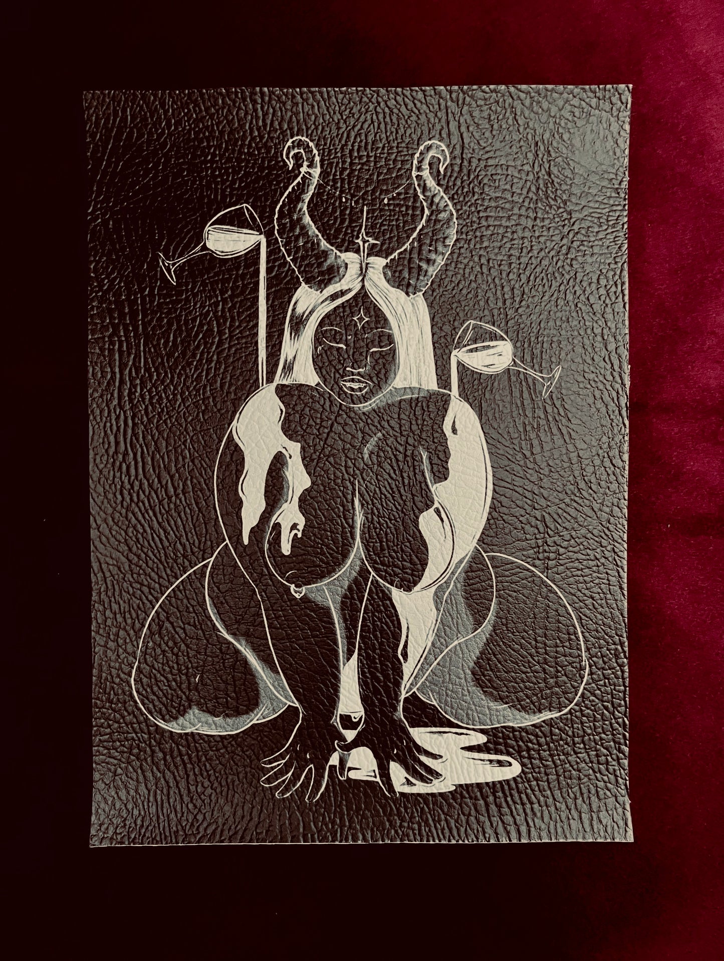 Bathory Vegan Leather Patch