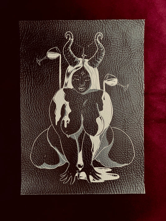 Bathory Vegan Leather Patch