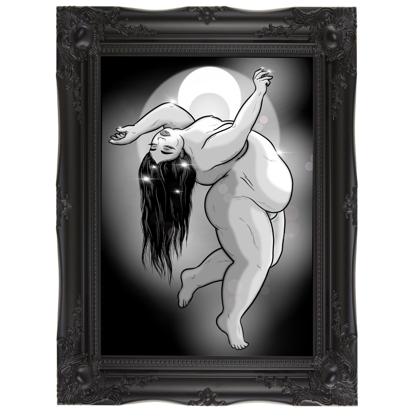 Moon Fallen Art Print