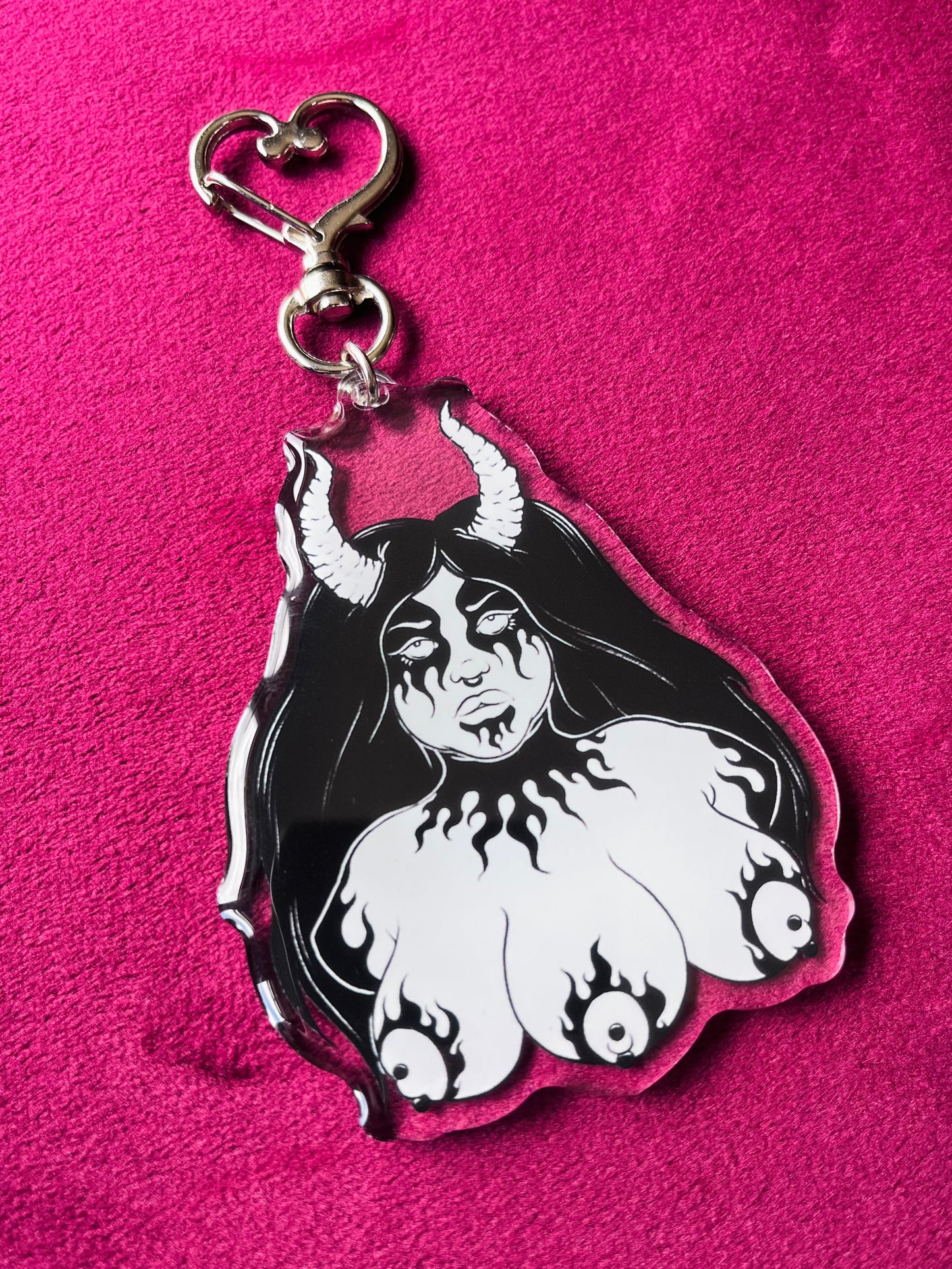 Three Tits Keychain