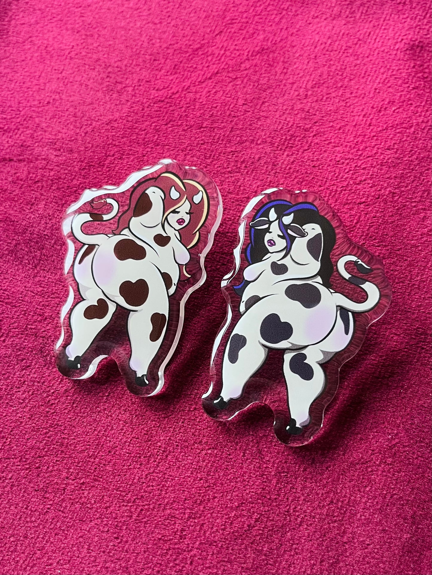 Limited Edition: Hu-Cow Girls Daisy and Clover Pin Twin Set