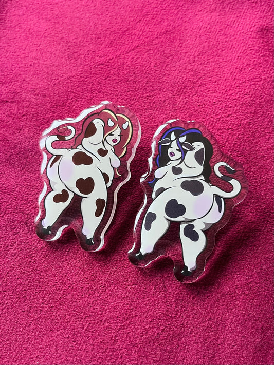 Limited Edition: Hu-Cow Girls Daisy and Clover Pin Twin Set