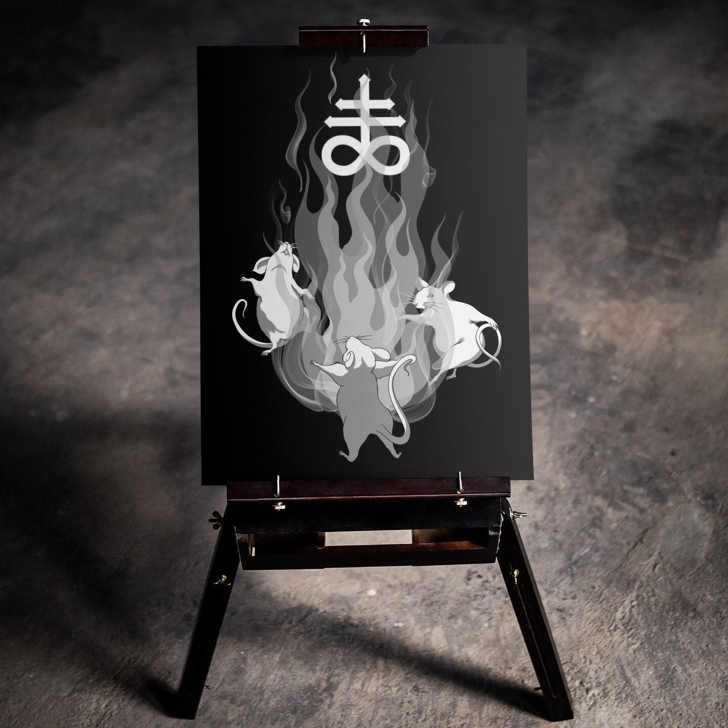 "Dances With Rats" Print LIMITED EDITION