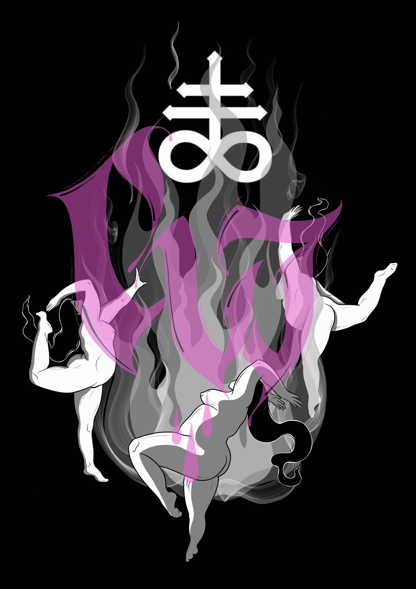 Dances with Fire Art Print
