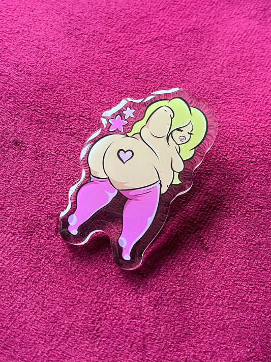 Barbara the Bombshell Pin