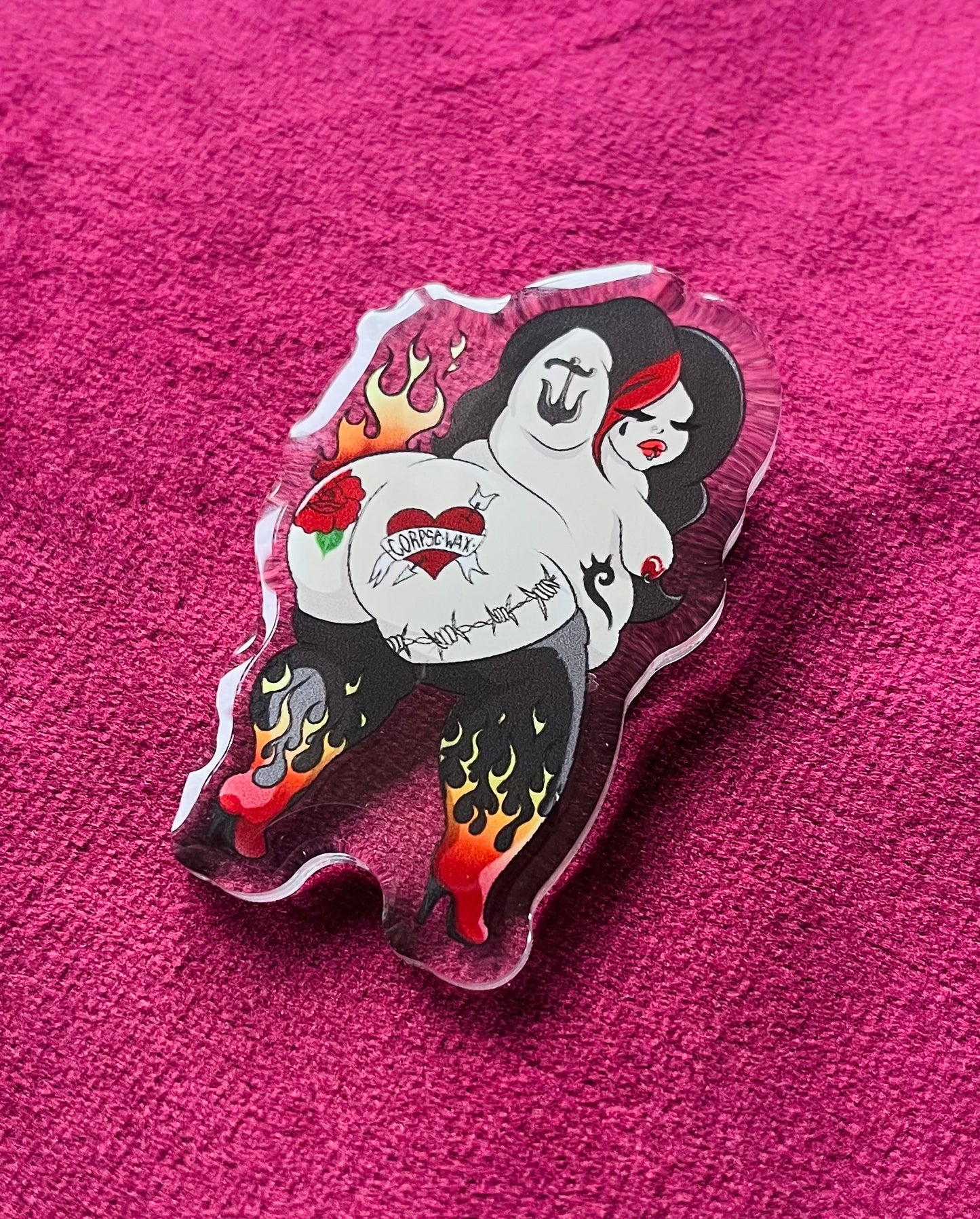 Harley the Biker Pin