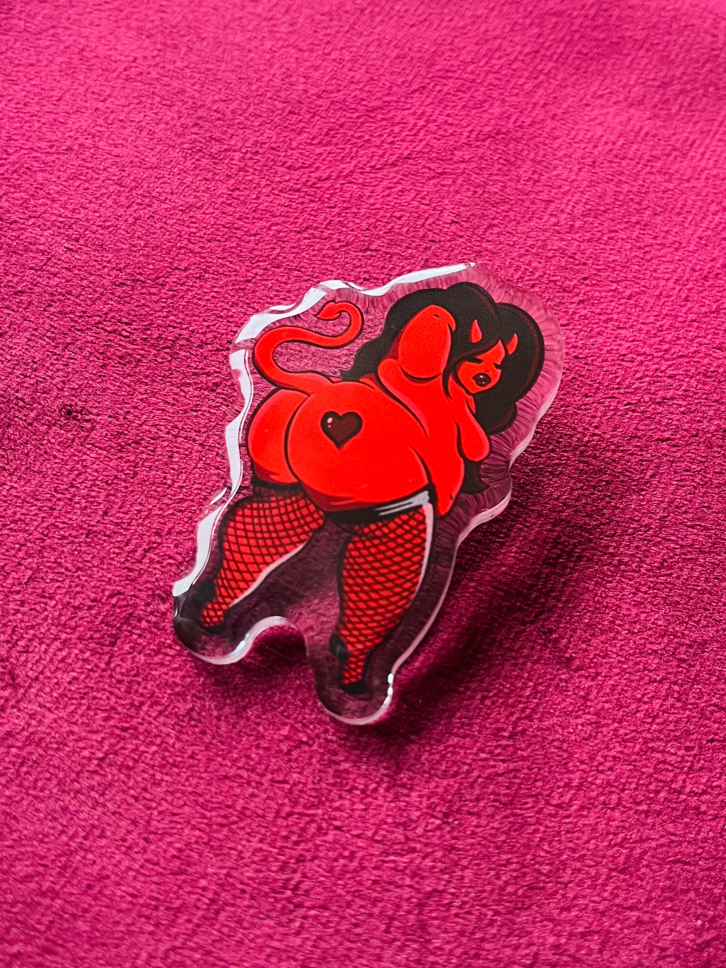 Luci the Devil Pin
