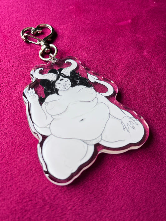 Bilquis the Goddess Keychain