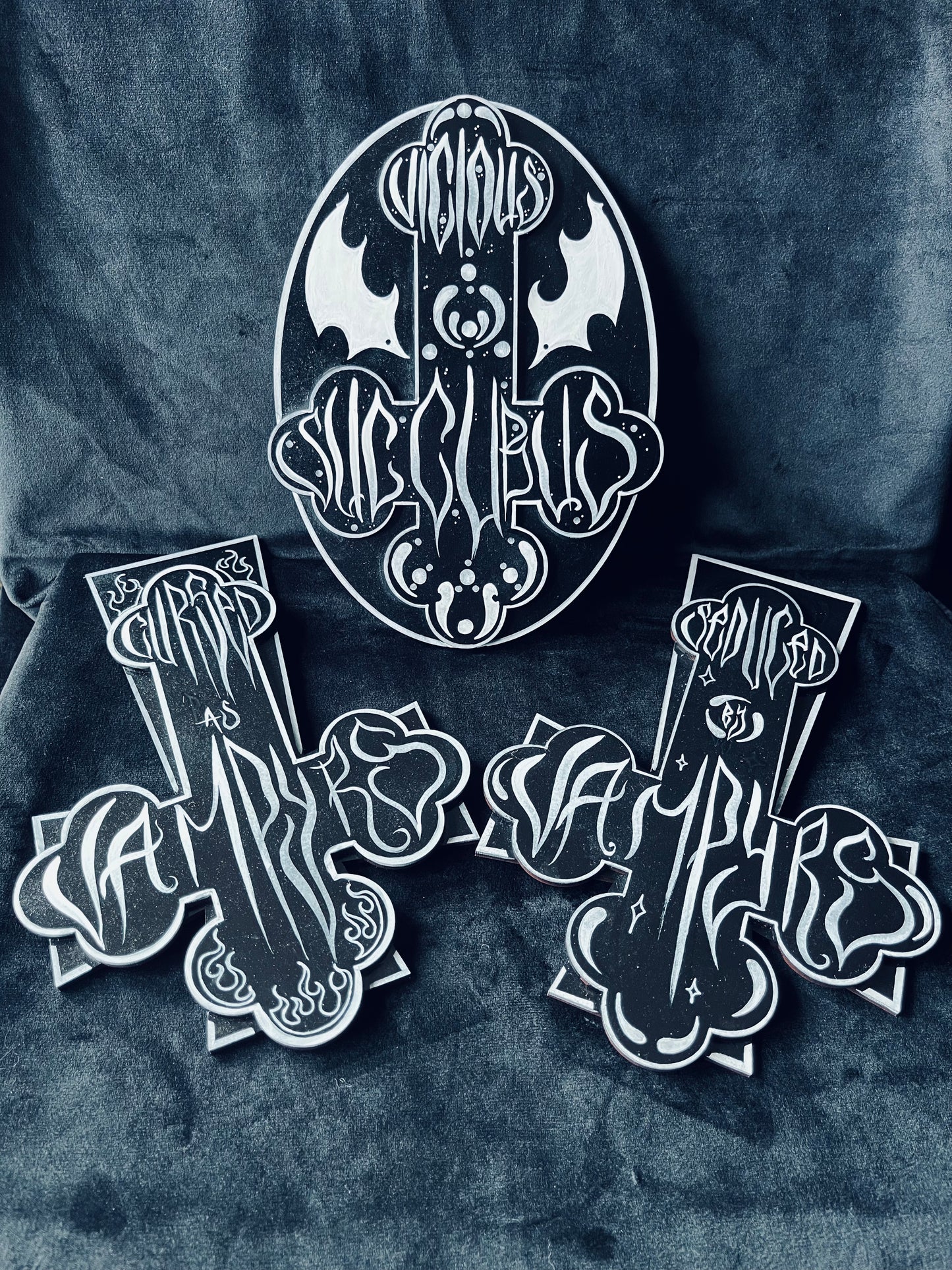 Vicious Succubus Crucifix
