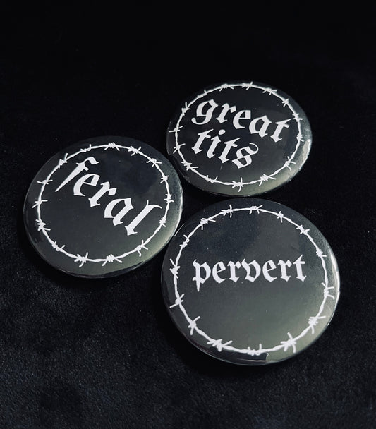 Wall of Filth Trinket - Badge, Mirror, Bottle-Opener Keychain
