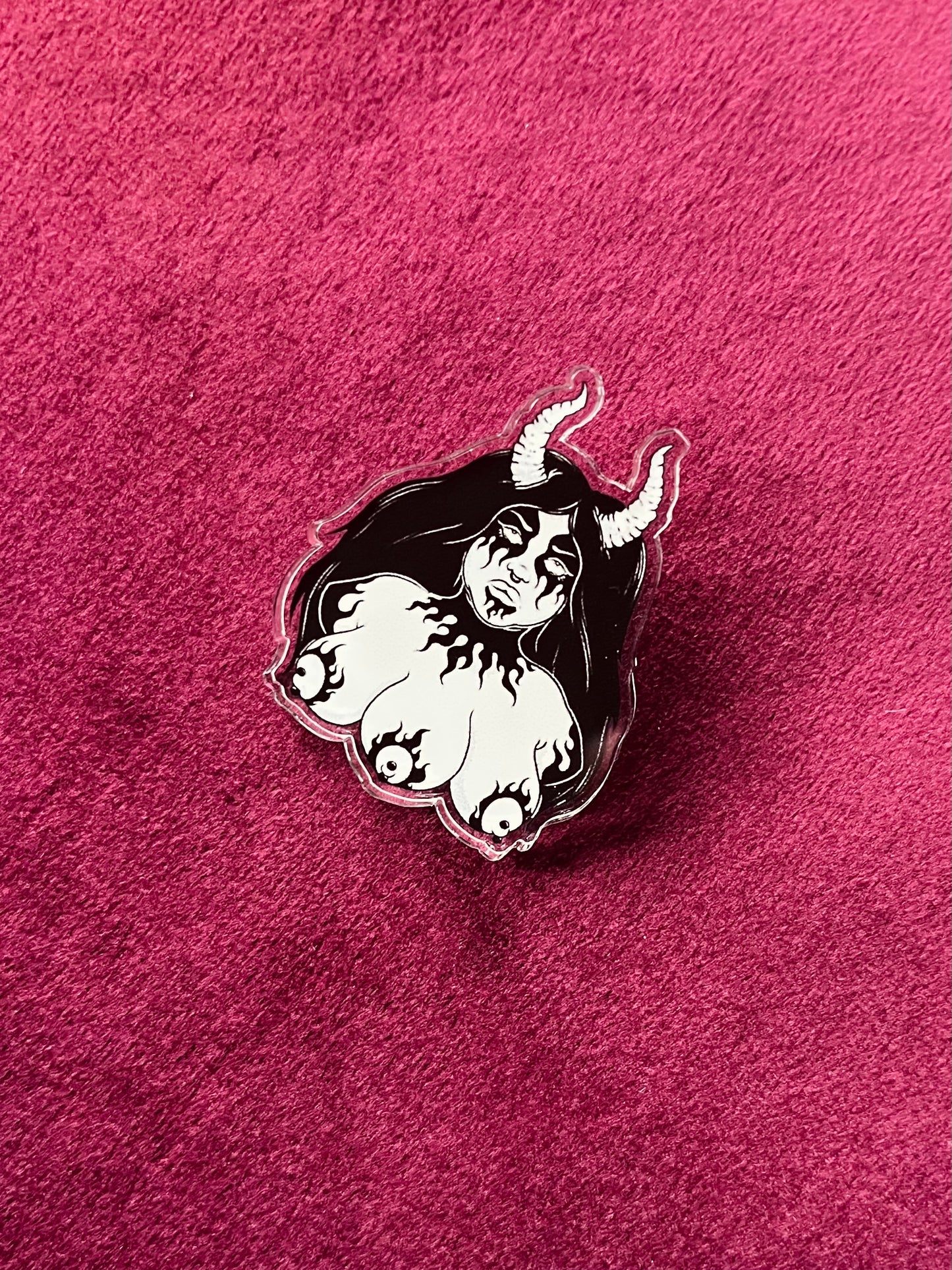 Three Tits Pin
