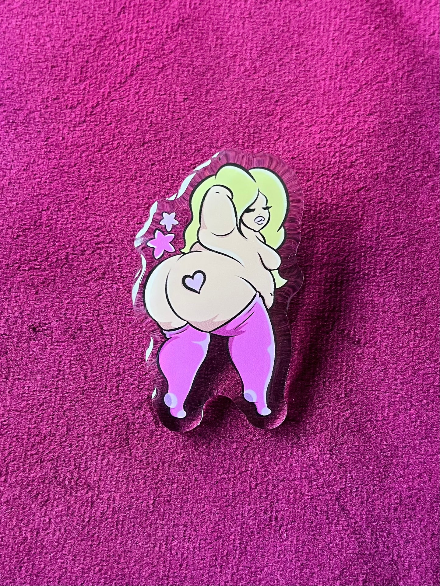 Barbara the Bombshell Pin