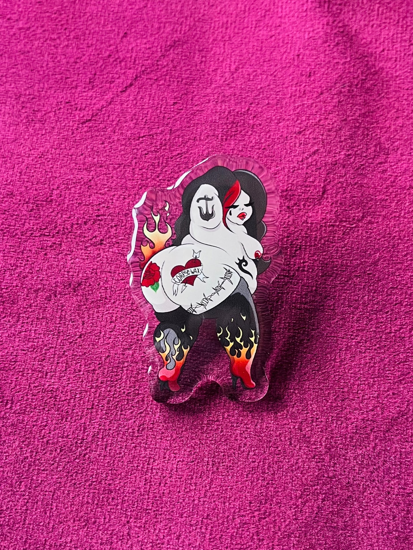 Harley the Biker Pin