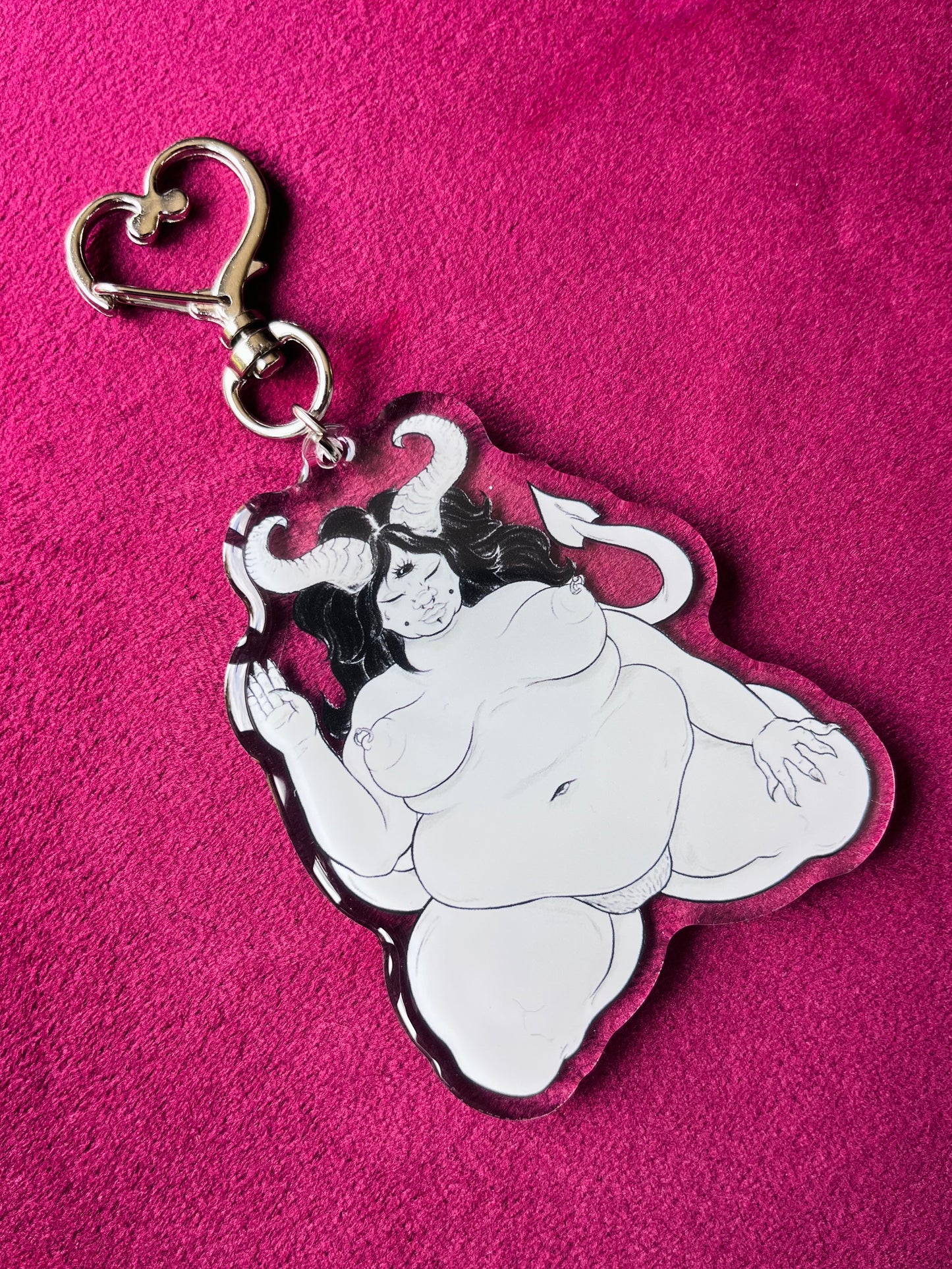 Bilquis the Goddess Keychain