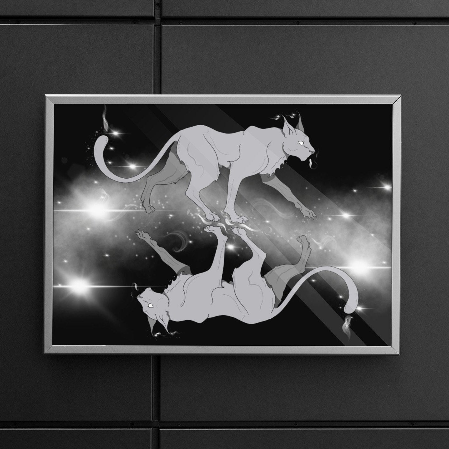 Freya’s Cats Art Print