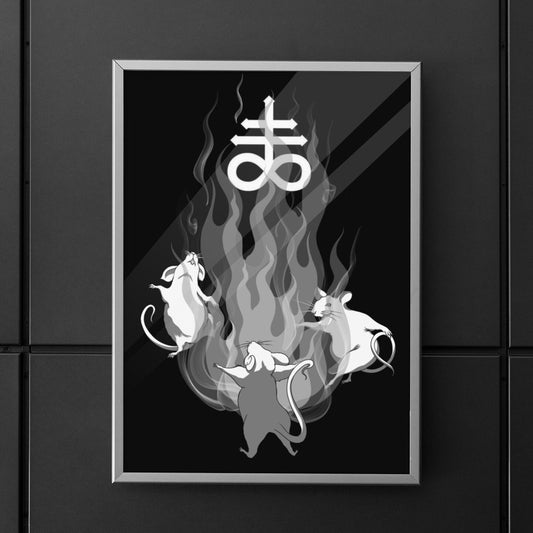 "Dances With Rats" Print LIMITED EDITION