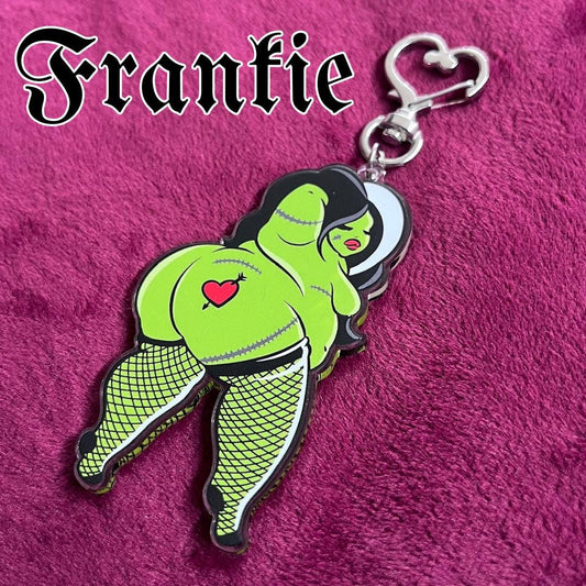 Frankie the Bride Keychain