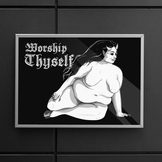 Worship Thyself Art Print
