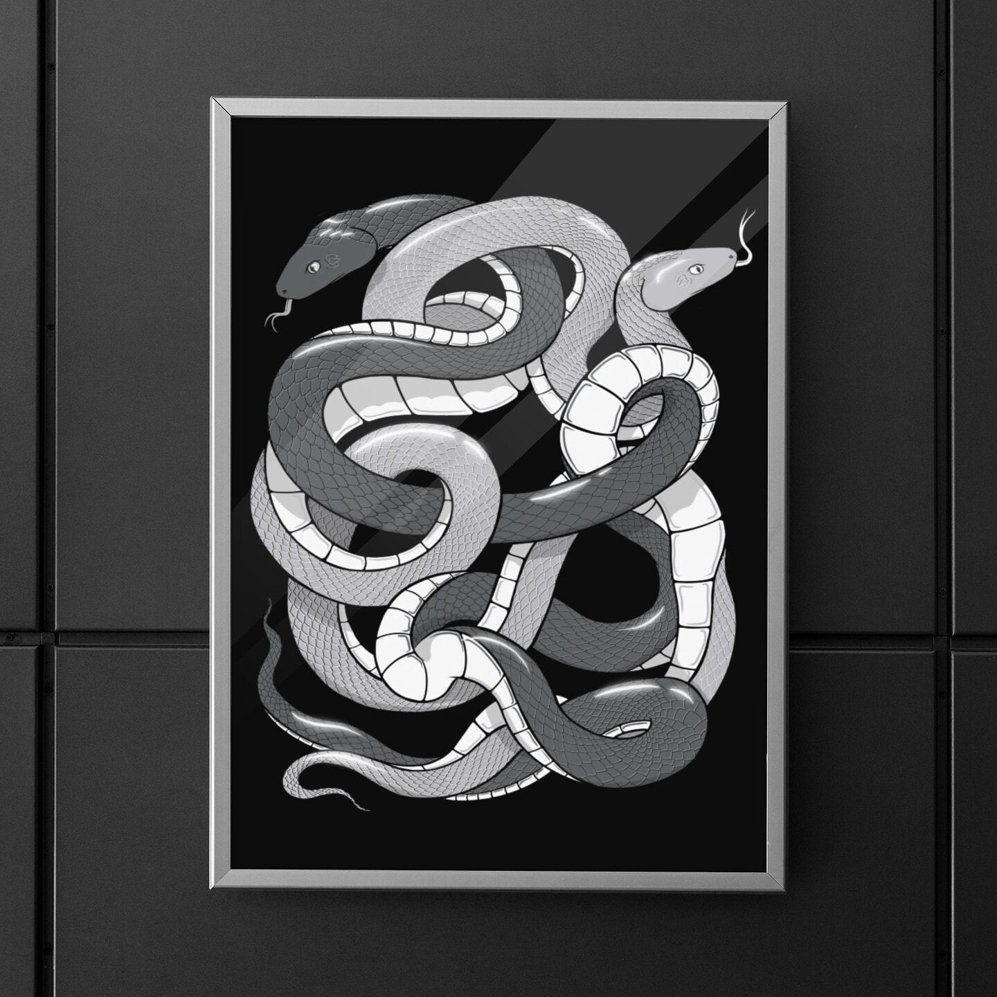 Jormangandr Art Print