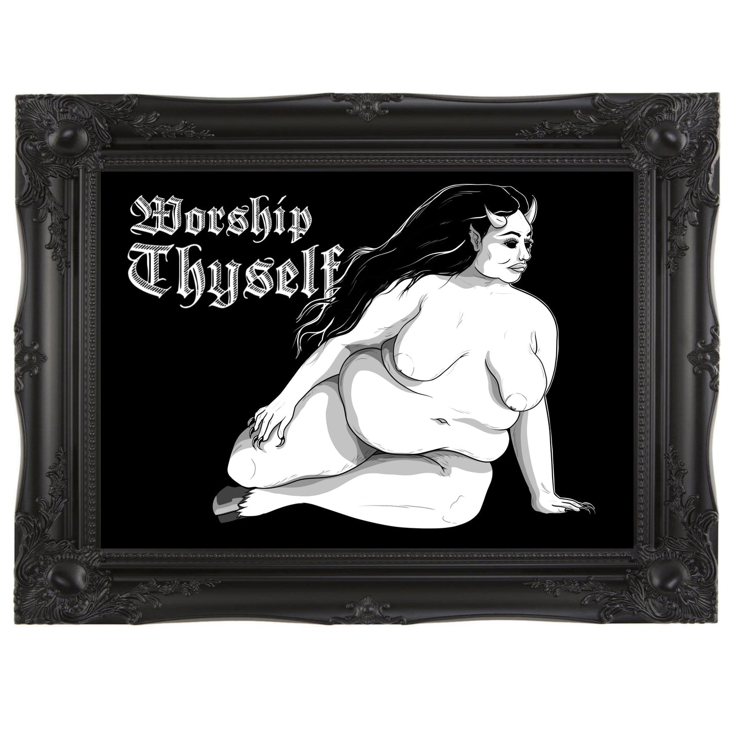 Worship Thyself Art Print