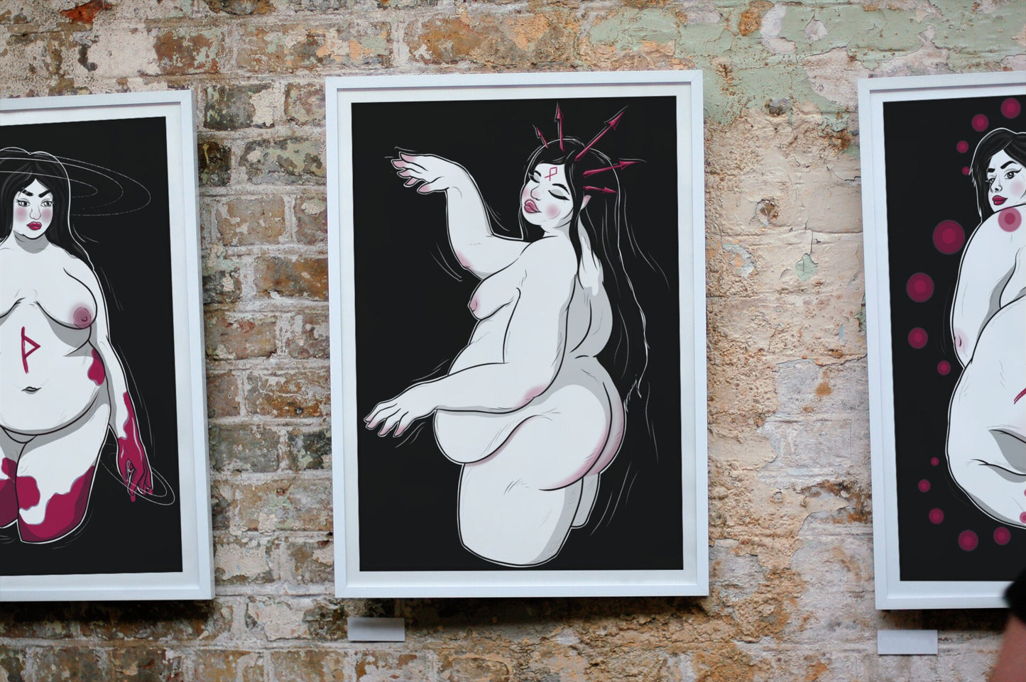 Inguz of Fertility A5 Art Print