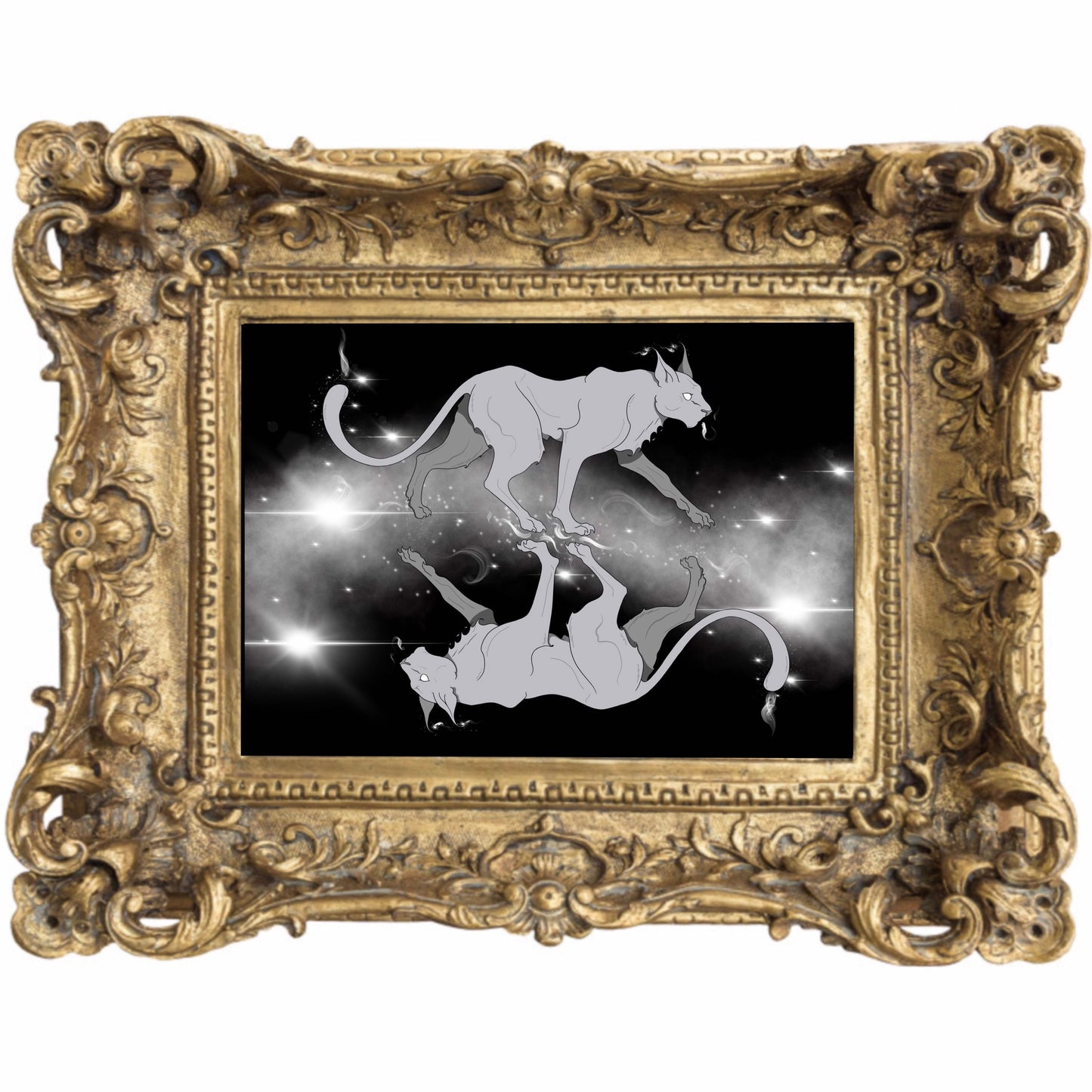 Freya’s Cats Art Print